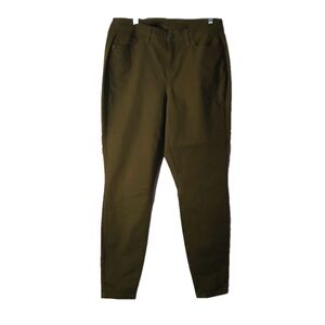 Lane Bryant Army Green Jeans Size 14